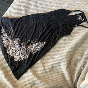 Rock &Roll Cowgirl black dress size small